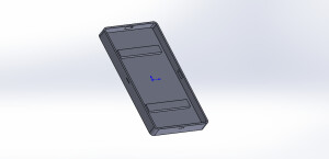 Бокс для АКБ 18650 налобного фонаря