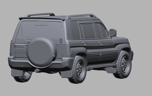 Mitsubishi Pajero Pinin (IO) из ИИ