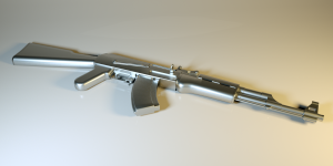 3D модель AK47