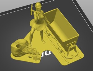 Органайзер на стол для шахтёра