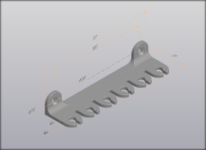 Держатель надфилей (6/11шт)