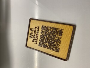 табличка qr для подключения к сети Wi-fi
