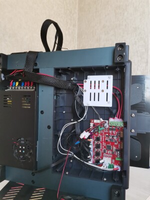 Платформа для установки Bigtreetech btt pi v1.2 в подвал Elegoo Neptune 3 pro