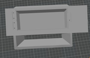 2110- Центр. сопло печки- маунт под планшет Lenovo (251,2x158,8x7.5)(держатель, крепление)