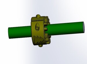 крепление веток елки