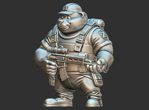 Брелок "МИШКА Z"