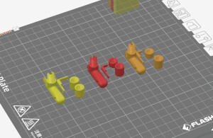 Ручки для шестигранных ключей к 3D-принтеру