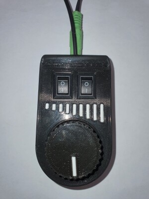 Регулятор громкости с выключателями.