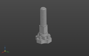 Болт для сварочной маски