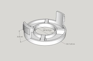 Крышка катушки для триммера mgtp300p mac allister