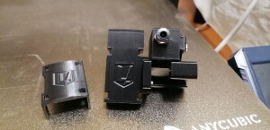 Anycubic узел крепления косы, прутка, датчика обрыва, с ножом для обрезки прутка