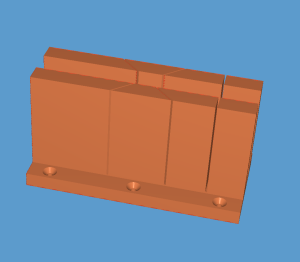 Стусло для плинтуса 80x16