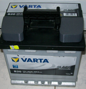 Крышка для клеммы автомобильного аккумулятора VARTA(левая, "зеркально" правая).