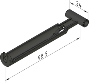 Шток для амортизатора дверцы бардачка BMW 51.16-9136 580