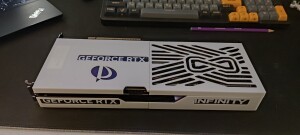 Пластиковые накладки на видеокарту Palit GeForce RTX 5060 Ti Infinity 3