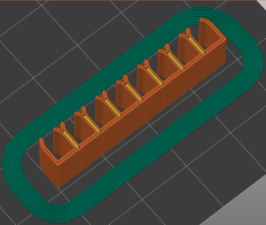 Крепеж для USB - проводов