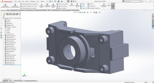 Крепдление ( флянец ) для двигателя пылесоса Dexter
