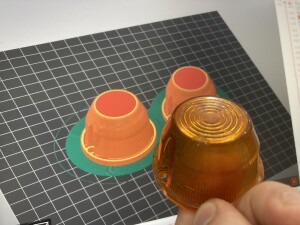 стекло поворотника для мотороллера "муравей", "тулица" с прокладкой