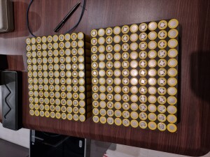 Холдер для 21700, 10S12P