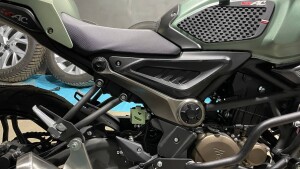 Protection for the brake fluid tank Voge 300AC