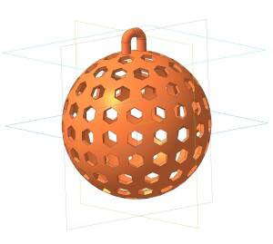 Елочный шар .