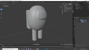 3d model player from among us