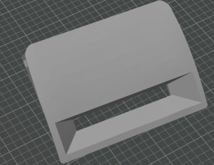 (скан + модель)2110- центральное сопло печки торпеды