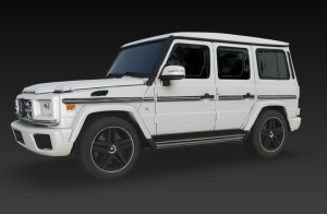 Мерседес Гелентваген с помощью ИИ