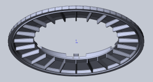 Диск для робота-мойщика окон на диаметр 140мм.