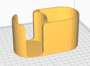 Контейнер для ватных дисков