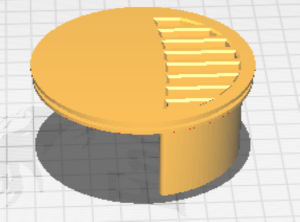 3D модель крышка от трапа