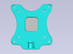 V2! Адаптер VESA для HUAWEI SSN-24 (Под угловые разъемы HDMI  и питания)