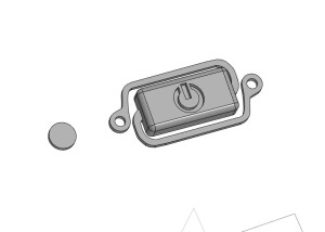 Кнопка для бесперебойного блока ippon BV600
