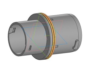 Фитинг для пылесоса Bosch  GAS35