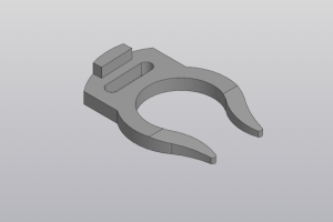 Стопорная клипса, фиксатор на трубку 1/4 дюйма
