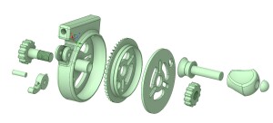 Катушка зимней удочки 2
