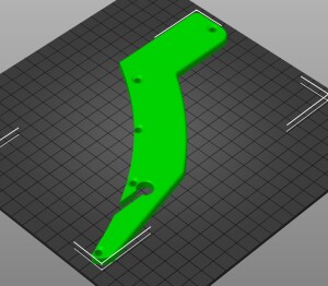 Крепление на ликтрос поворотной платформы Garmin sriker 4