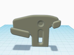 Anycubic Kossel plus Держатель штангенциркуля на раму