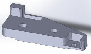 Прокладка под верхнюю (левую) петлю двери холодильниеп Стинол.