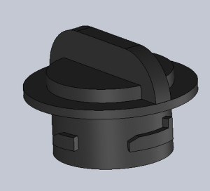 Крышка фары Geely CK