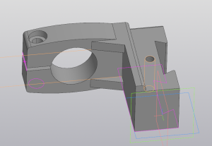 Держатель дремеля(бор машины) для токарного станка с резцедержателем 250-111