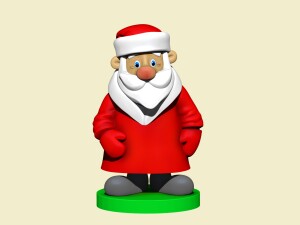 Дед Мороз для 3Д печати.