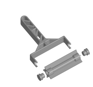 Крепкая ручка для липкого ролика