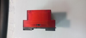 Пластиковый корпус для ЖК дисплея LCD 2004 I2C и ардуино uno на ДИН рейку.
