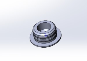 Заглушка нижняя амортизатора (перьев) скутера.