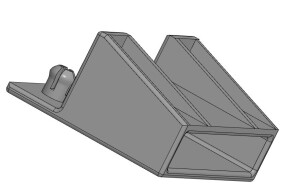 Латодержатель упорный 63мм.