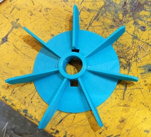 крыльчатка для эл.двигателя на вал d=14