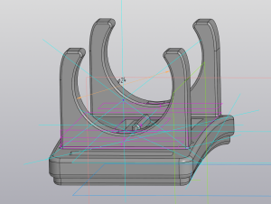 Держатель налобного фонарика, стандартный, 24 мм
