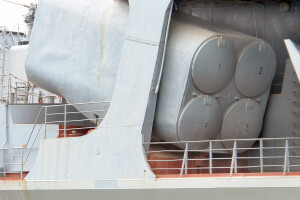 Пусковая установка КТ-М-1134А (КТ-100) (KT-M-1134A (KT-100) Launcher) БПК 1134Б Керчь. 1:72 ВМФ СССР