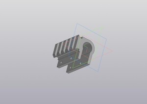 Планка Пикатини на ствол МР-512, ИЖ-38